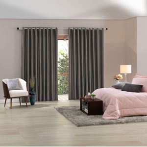 Cortina Corta Luz Blend 3x1,7m Duna - Bella Janela
