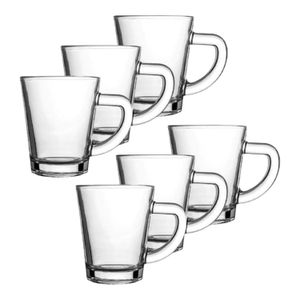 Jogo de Xícara De Café 6 Peças Malta 70mL - Lehaví