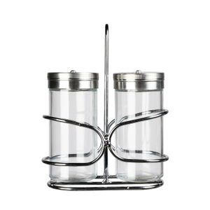 Porta Condimentos Bergamo 80mL com Suporte - Lehaví