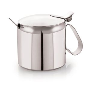 Açucareiro com Colher 450mL Inox - Lehaví