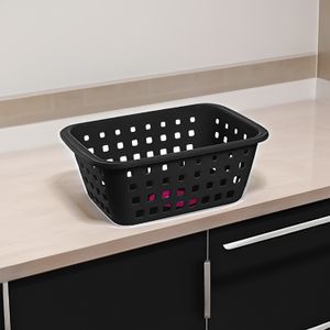 Cesta Organizadora Retangular 3l Preta - Ordene