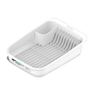 Escorredor de Louça 40x29cm Branco - Ordene