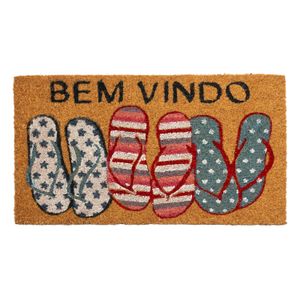 Capacho Fibra de Coco 33x60cm Estampado 21 - Edantex