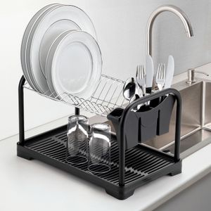 Escorredor de Louça Master Duplo Preto - Arthi