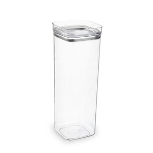 Pote Hermético Quadrado 2,19l Transparente - Arthi
