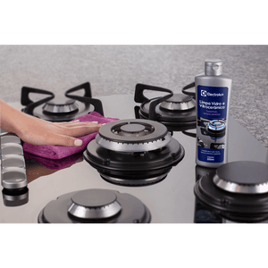 Kit Limpa Vidro e Vitrocerâmico de Indução Electrolux Remove Manchas e Gorduras 3 unidades
