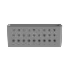 Cesto Organizador Flow 6,6 Litros Chumbo - Ou