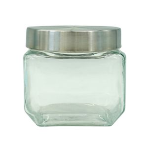 Pote de Vidro com Tampa Inox 800mL - Fackelmann