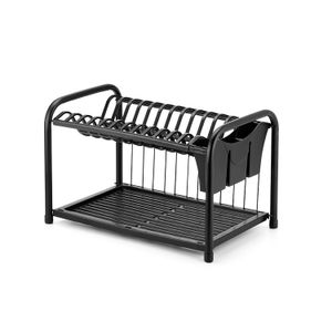 Escorredor de Louça Gaivota Duplo Black - Arthi