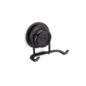 Gancho Duplo com Ventosa Black - Arthi