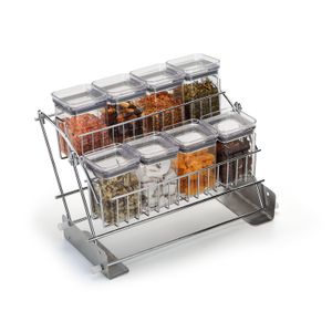 Conjunto Porta Condimento 8 Peças com Suporte - Arthi