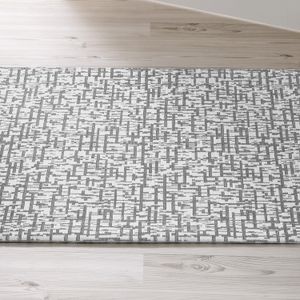 Tapete Ladrilho 50x70cm Cinza - Bella Janela