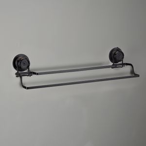 Porta Toalha de Banho com Ventosa Black - Arthi