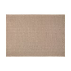 Tapete Búzios Camburí 50x100cm Bege e Areia - Têxtil J. Serrano