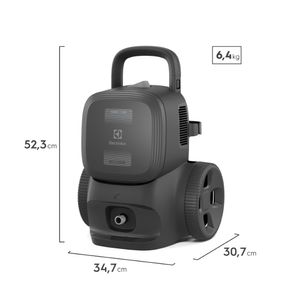 Lavadora de Alta Pressão Electrolux 2200PSI 1800W UltraWash Dispenser detergente Integrado (UWS2200)