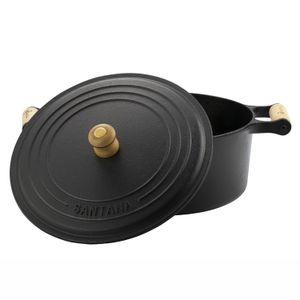 Caçarola de Ferro Fundido 20cm Preta - Fundição Santana