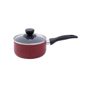 Panela Antiaderente 16cm Vermelha - Oikos