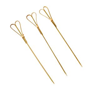 Palito para Petiscos 20 Unidades 18cm - Silver Plastic
