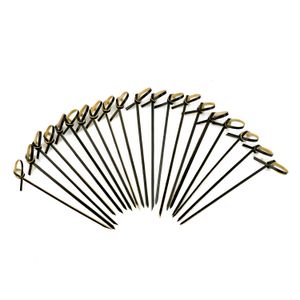 Palito para Petiscos Nozinho 20 Unidades 12,5cm Preto - Silver Plastic