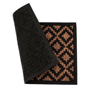 Capacho 40x60cm Losango Preto - Tuut