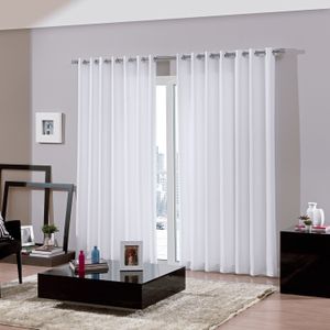 Cortina Duplex Bellini 3,0x2,3m Branca - Bella Janela