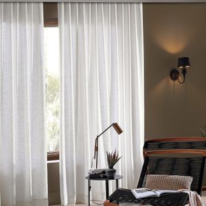 Cortina Duplex Monaco 3x1,7m Linho - Bella Janela