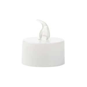 Vela Led Branca 3,6x4cm - Silver Plastic