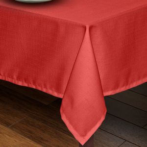 Toalha de Mesa Quadrada 1,45x1,45cm Ráfia Vermelho - Branyl