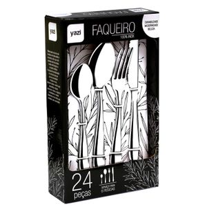 Faqueiro 24 Peças Lagoa - Tuut