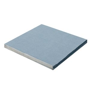 Guardanapo de Papel 2 Folhas 20 Unidades 33cm Relevo Azul Bebe - Silver Plastic