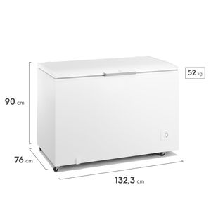 Freezer Horizontal Electrolux Cycle Defrost 400L Inverter Uma Porta (HI440)