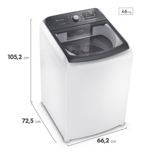 Máquina de Lavar 15kg Electrolux Premium Care com Cesto Inox. Jet&Clean e Time Control (LEC15)