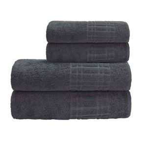 Toalha de Rosto Loft 45x70cm Chumbo - Camesa