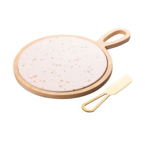 Jogo para Queijo Bambu 3 Peças 20cm - Lyor