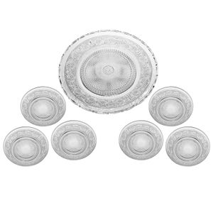 Conjunto Prato de Servir com Prato De Sobremesa 7 Peças - Lyor
