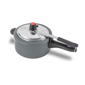 Panela de Pressão 3l Ceramic Life Vapt Cinza - Brinox