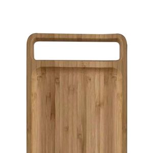 Bandeja Retangular de Bambu 25cm - Oikos