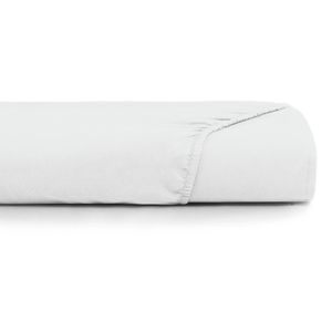 Lençol com Elástico de Casal Branco - Altenburg