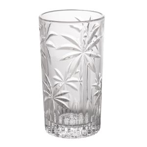 Jogo de Copos Palm Tree 6 Peças De Cristal 360mL - Wolff
