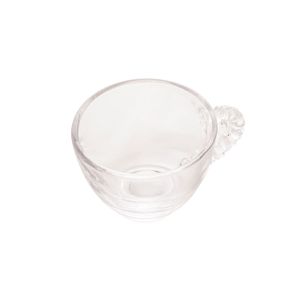 Xícara de Café com Coração Cristal 80mL - Lyor