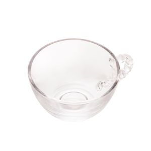 Xícara de Chá com Coração Cristal 200mL - Lyor