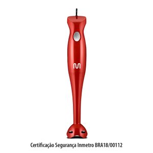 Mixer de Alimentos 200w Vermelho - Multi