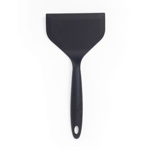Espátula de Silicone Larga 26cm Preta - Mozcada