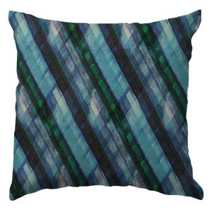Capa de Almofada Andros Rainbow Azul 42x42cm - Branyl