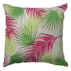 Capa de Almofada Andros Areka Rosa 42x42cm - Branyl