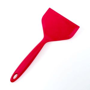 Espátula de Silicone Larga 26cm Vermelha - Mozcada