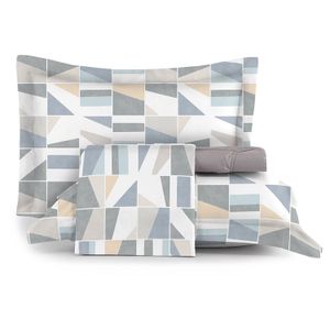 Colcha Solteiro Diamond 2 Peças Cinza Proven - Altenburg