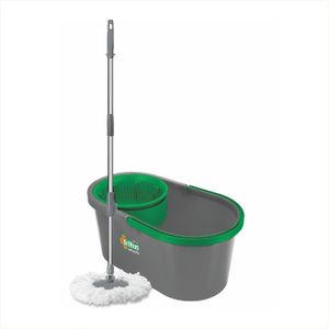 Mop Compacto com Cabo Desmontável 10l Verde - Brilhus