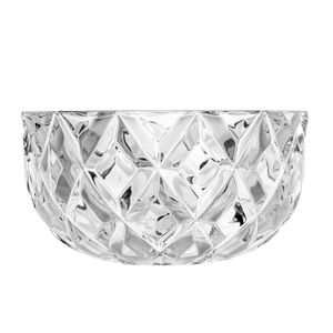 Centro de Mesa De Cristal Deli Diamond 25x13cm - Lyor