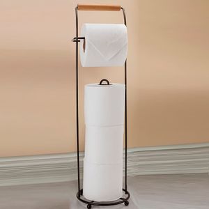 Suporte de Papel Higiênico De Chão Eco Design Black - Arthi